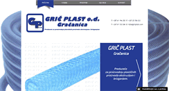 Desktop Screenshot of gricplast.com